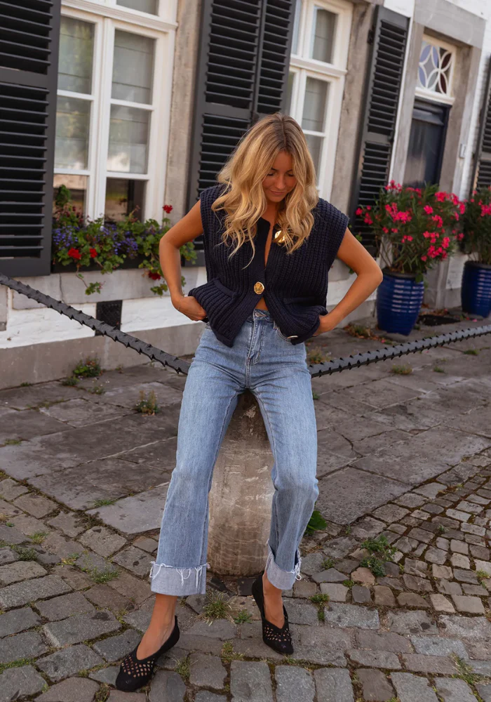 FENJA™ | LE GILET EN MAILLE CHIC POUR UN LAYERING ÉLÉGANT – Image 3