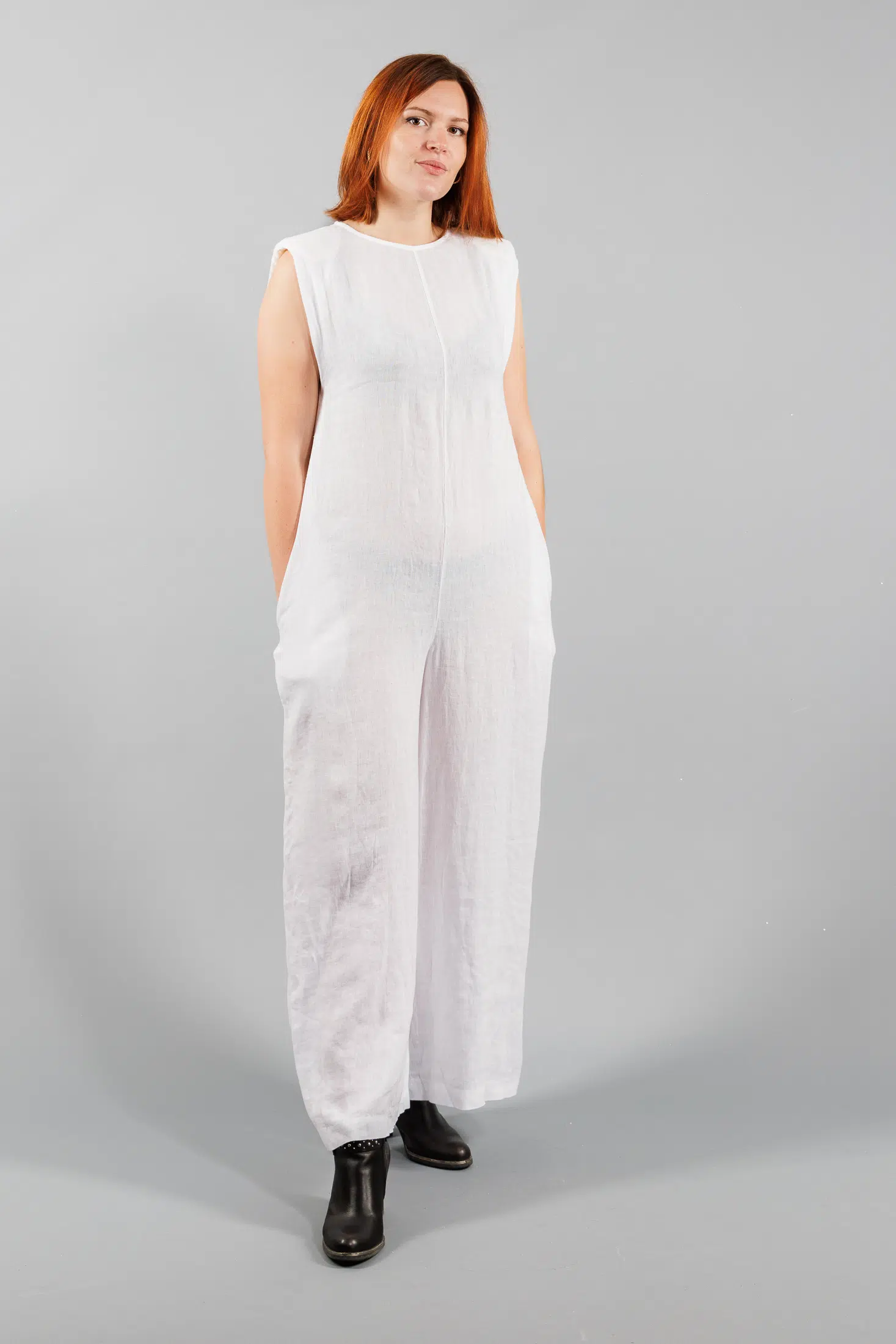 Combinaison ample en lin – Image 3