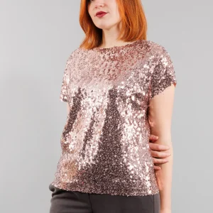 Blouse à paillettes