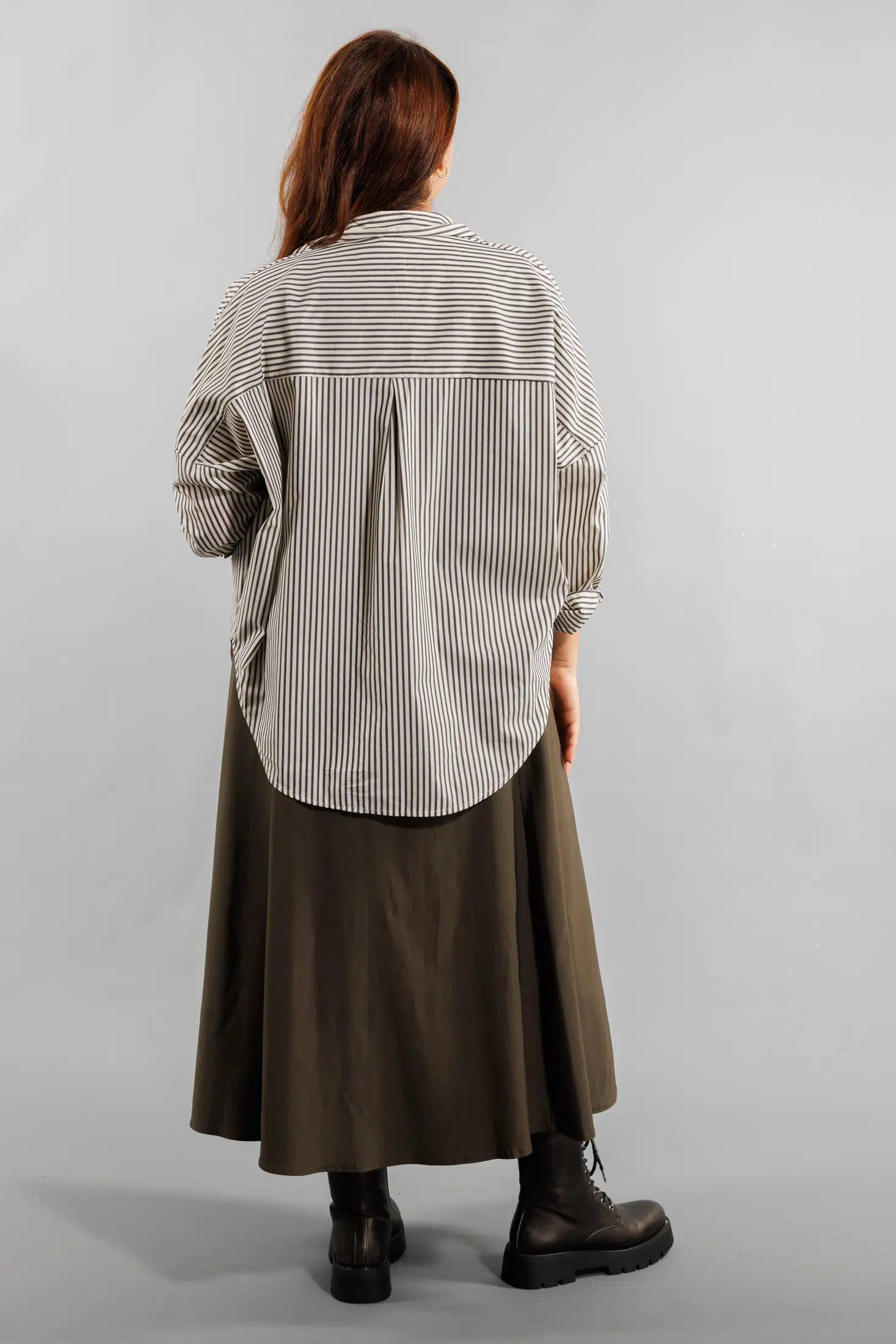 Chemise à rayures Grande Taille – Image 2