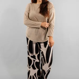 T-shirt en Lurex Grande Taille