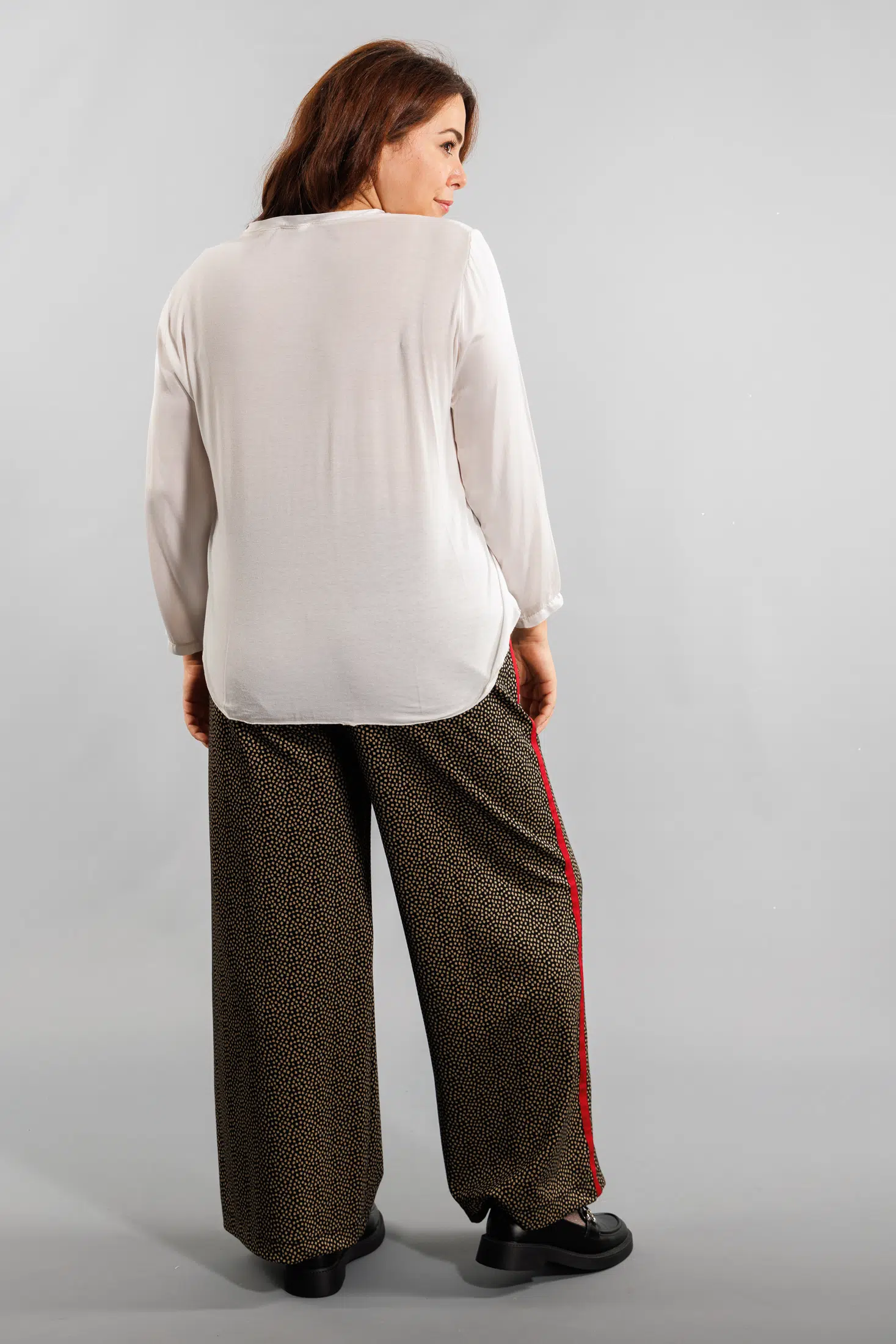 Blouse fluide Grande taille – Image 2