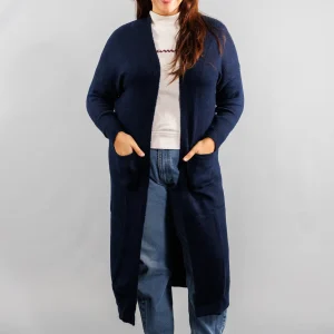 Gilet long en maille