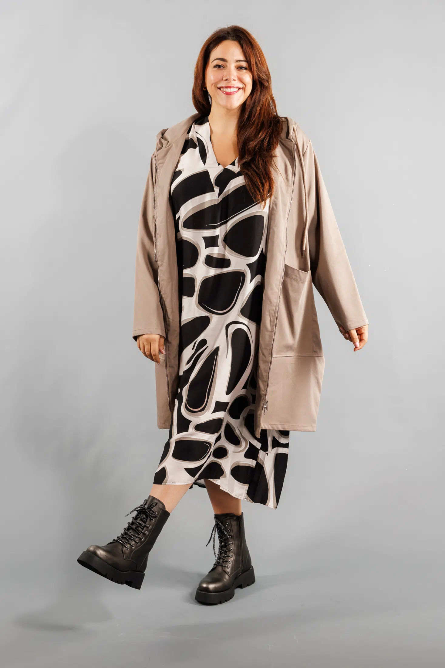 Veste à capuche Grande Taille