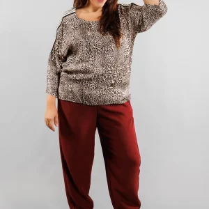 Blouse imprimé léopard Grande Taille