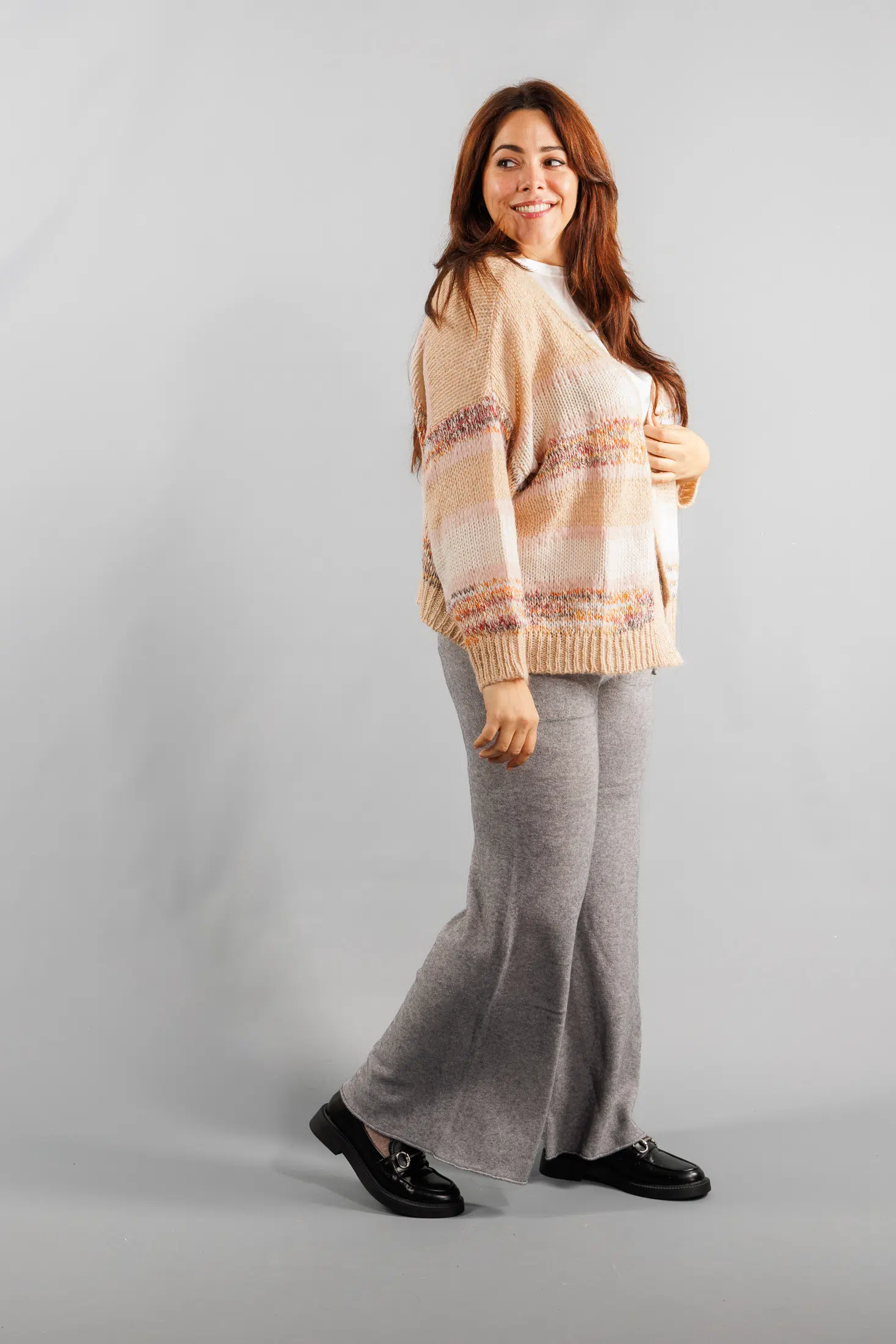 Cardigan multicouleur