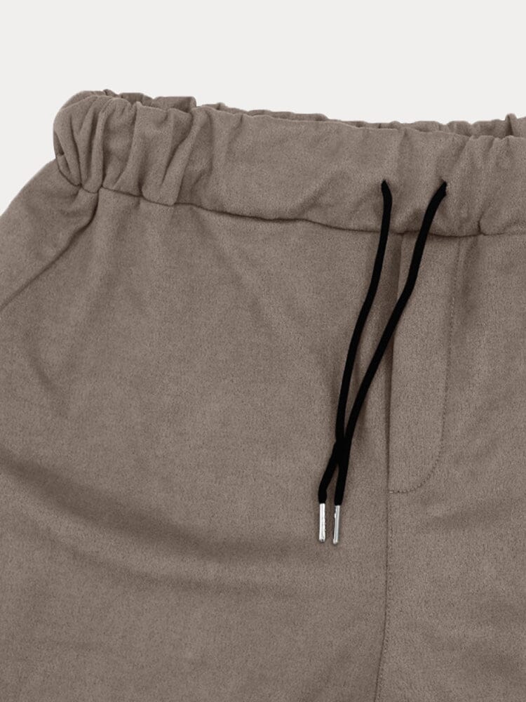 Set sportiv pentru bărbați - cămașă cu nasturi și pantaloni athleisure pentru un stil confortabil și eleganță casual – Image 5