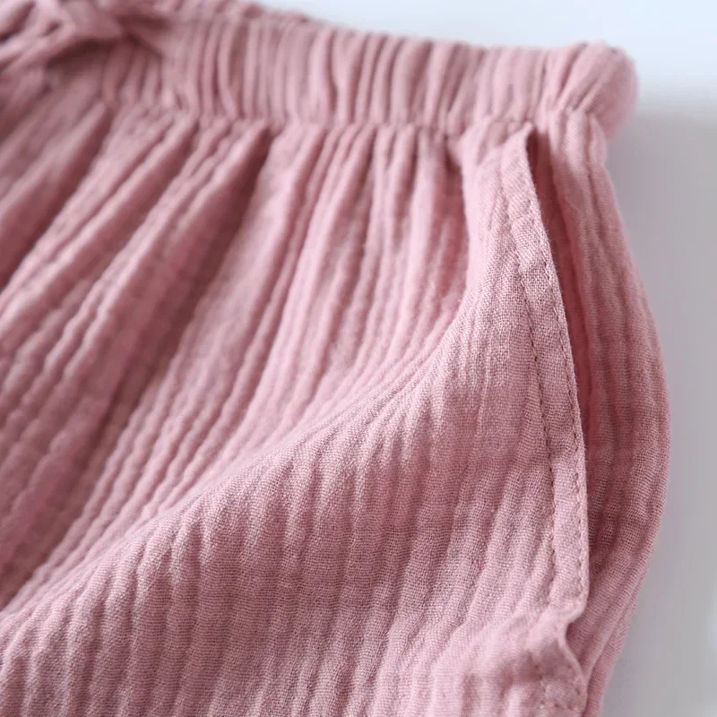 Pyjama Femme Short Coton – Taille Élastique Légère – Image 6