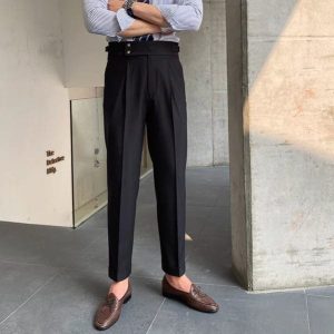 Nouveau pantalon britannique ajustable - Adam pour une coupe parfaite