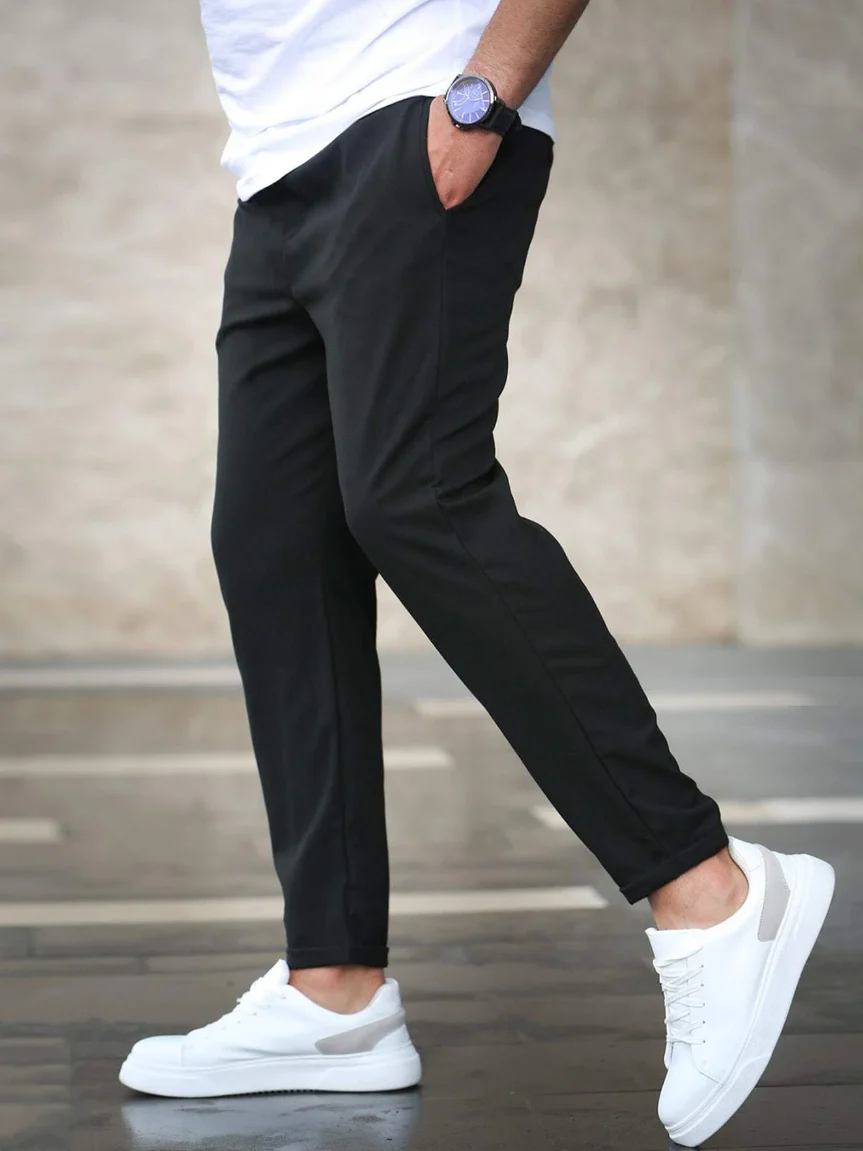 Pantalon stretch moderne pour homme, élégant et confortable – Image 6