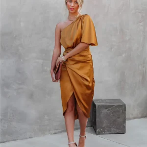 Mireille - Robe de cocktail à une épaule pour un look élégant