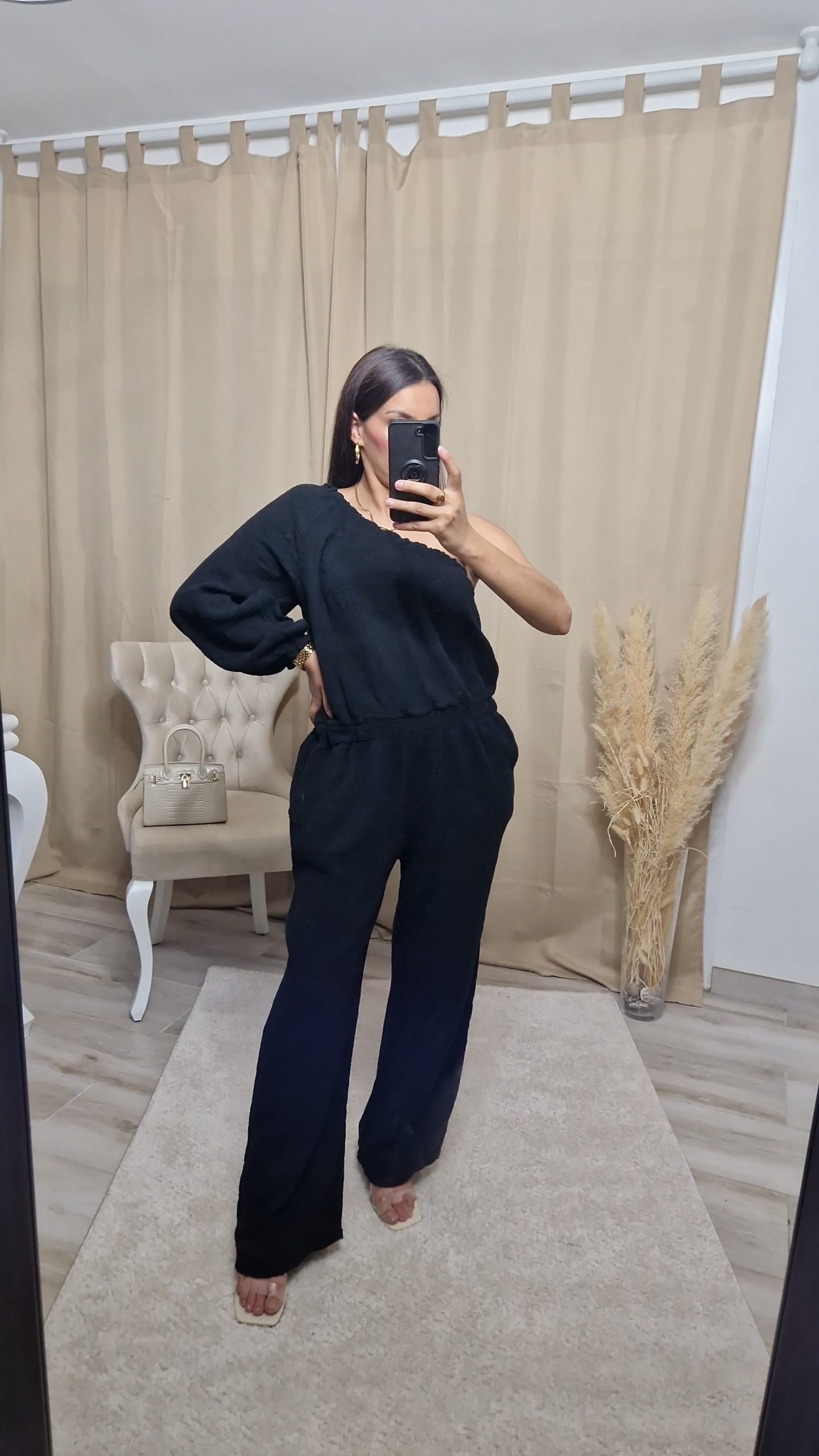 COMBINAISON – ANGE NOIR