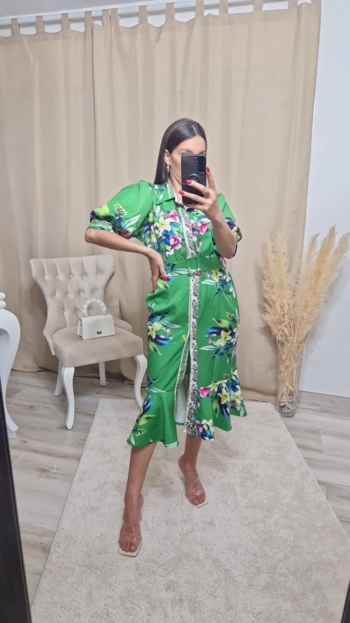 ROBE – TIYA VERT – Image 2
