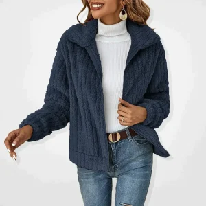 Sabby - Veste polaire longue de luxe pour femmes pour un confort et un style ultimes
