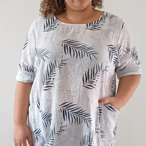 Top femme en coton confort