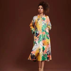 Robe chemise ample Bella - Topolina