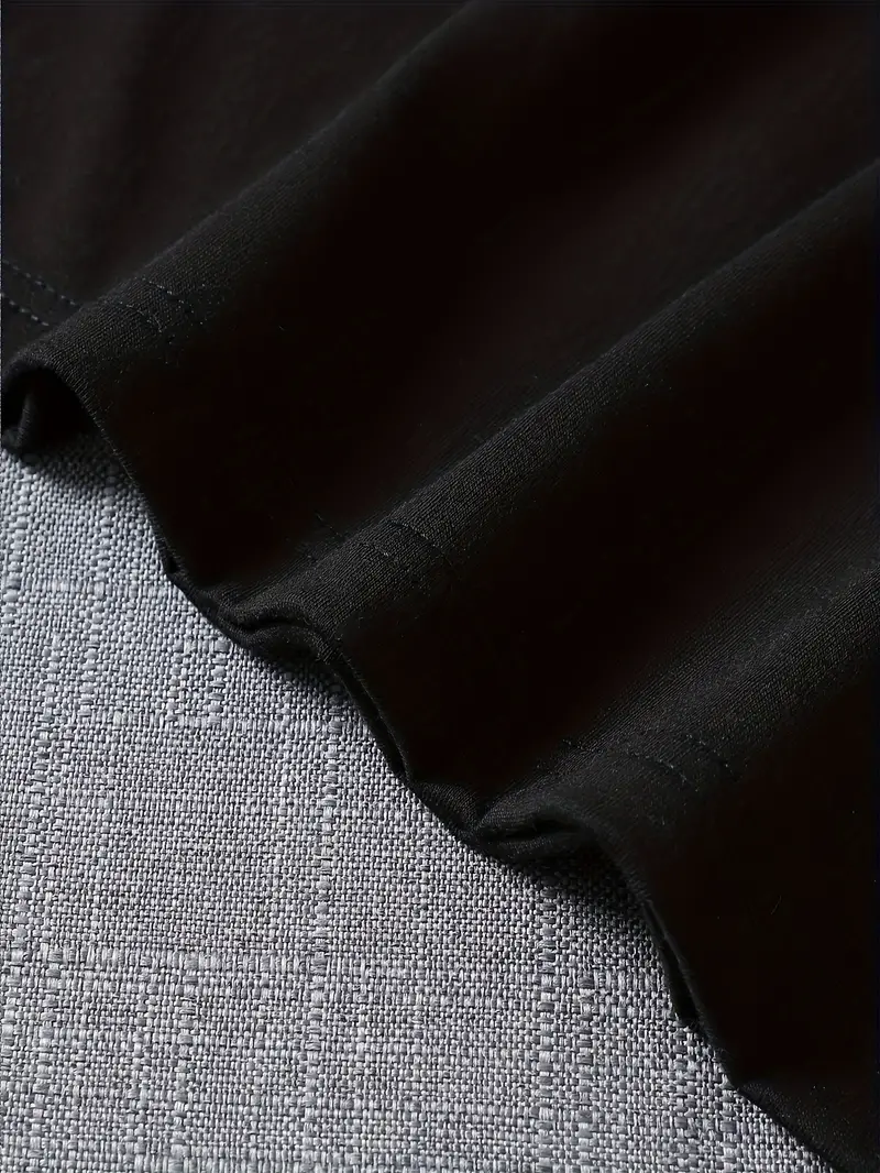 Majestic Men's Color Block T-Shirt - Col ras du cou confortable, manches courtes, coupe élégante et respirante – Image 3