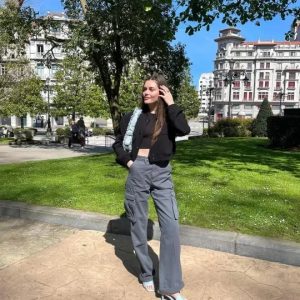 Pantalon cargo pour femmes - Pantalon décontracté ultraléger avec coupe droite décontractée pour une utilisation quotidienne confortable