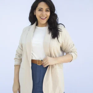 veste à paillettes Grande Taille