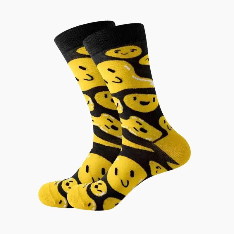 Chaussettes smiley