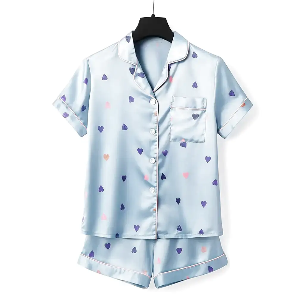 Chemise Satin Style Pyjama – Image 6