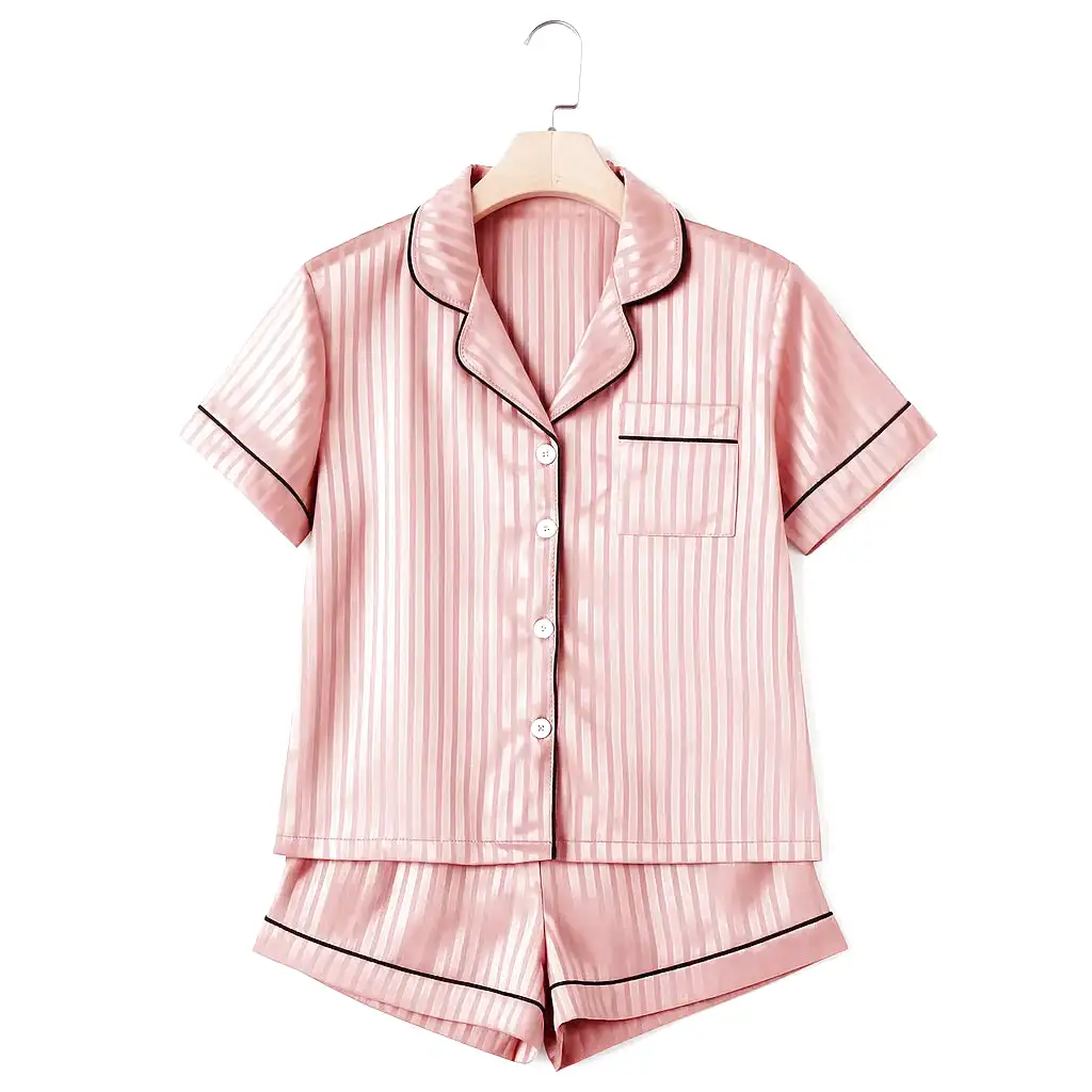 Chemise Satin Style Pyjama – Image 3
