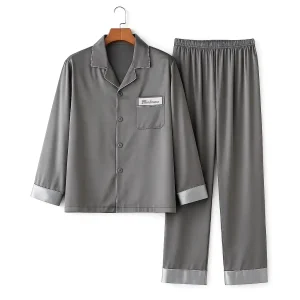 Ensemble Pyjama Satin Grande Taille