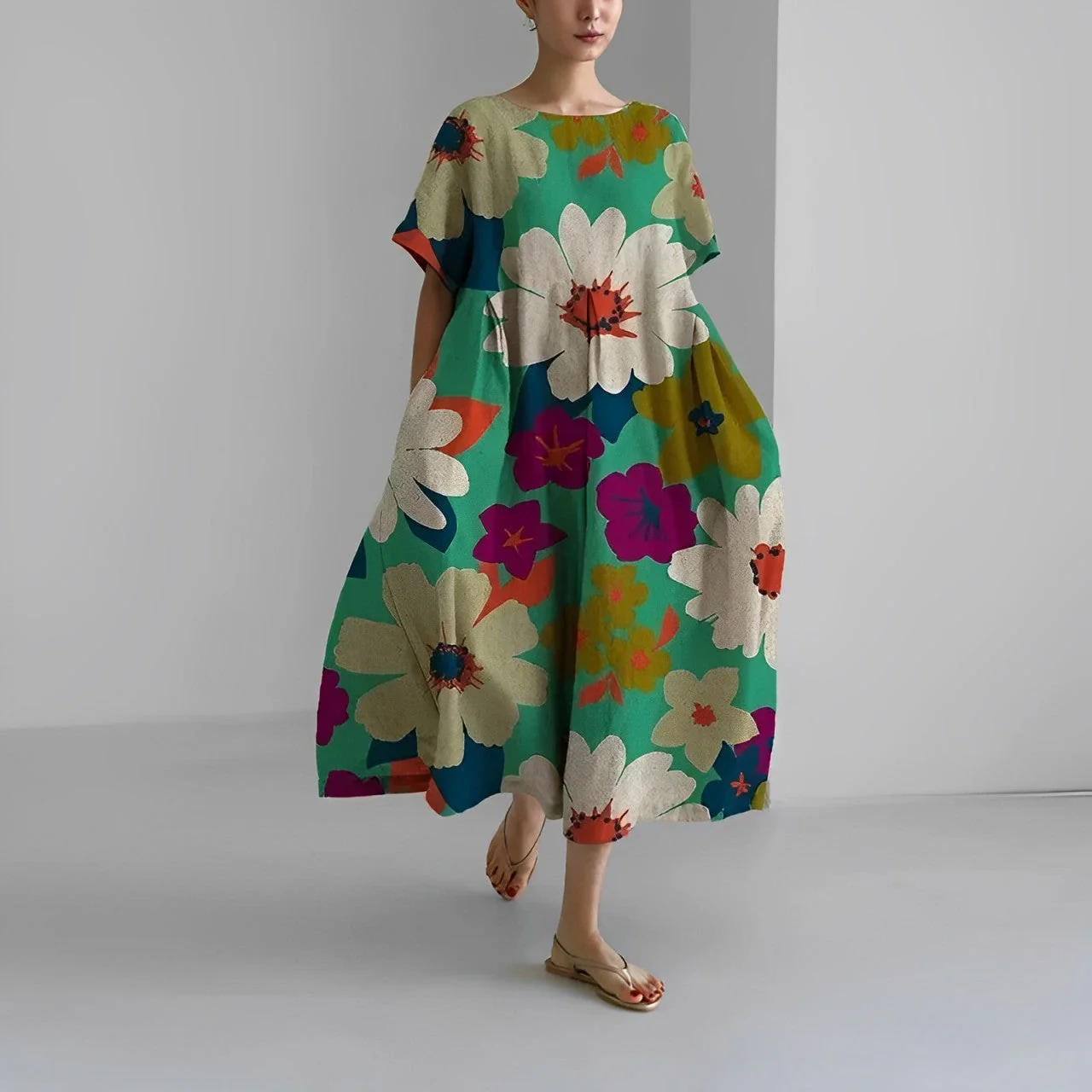 Kiara | Robe Imprimée Florale Bohème – Image 6