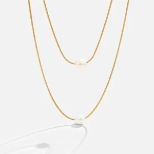 Collier en perles à plusieurs couches