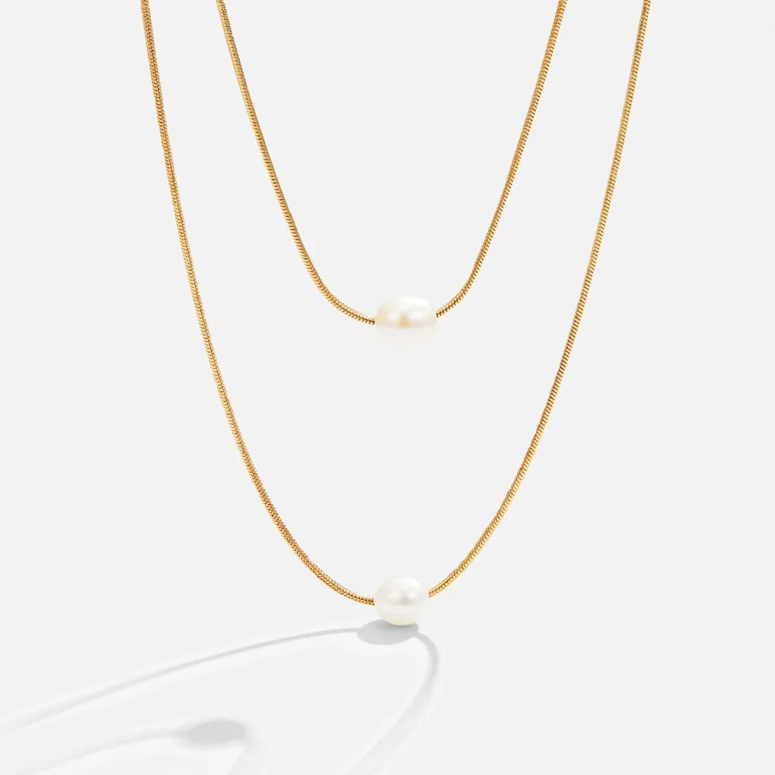 Collier en perles à plusieurs couches