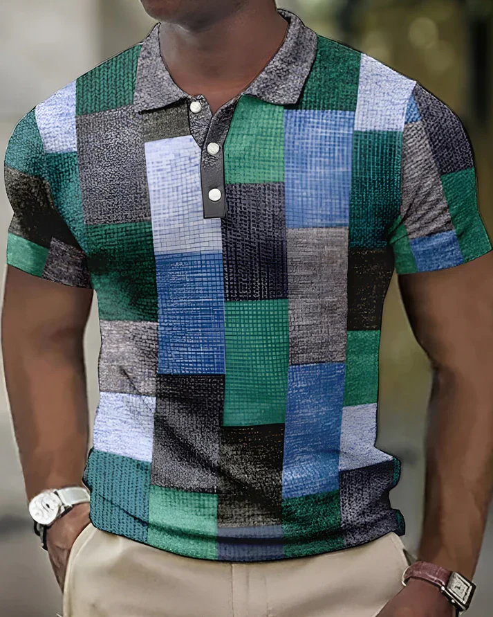 Emil™ – Polo à carreaux classique en édition limitée – Image 2