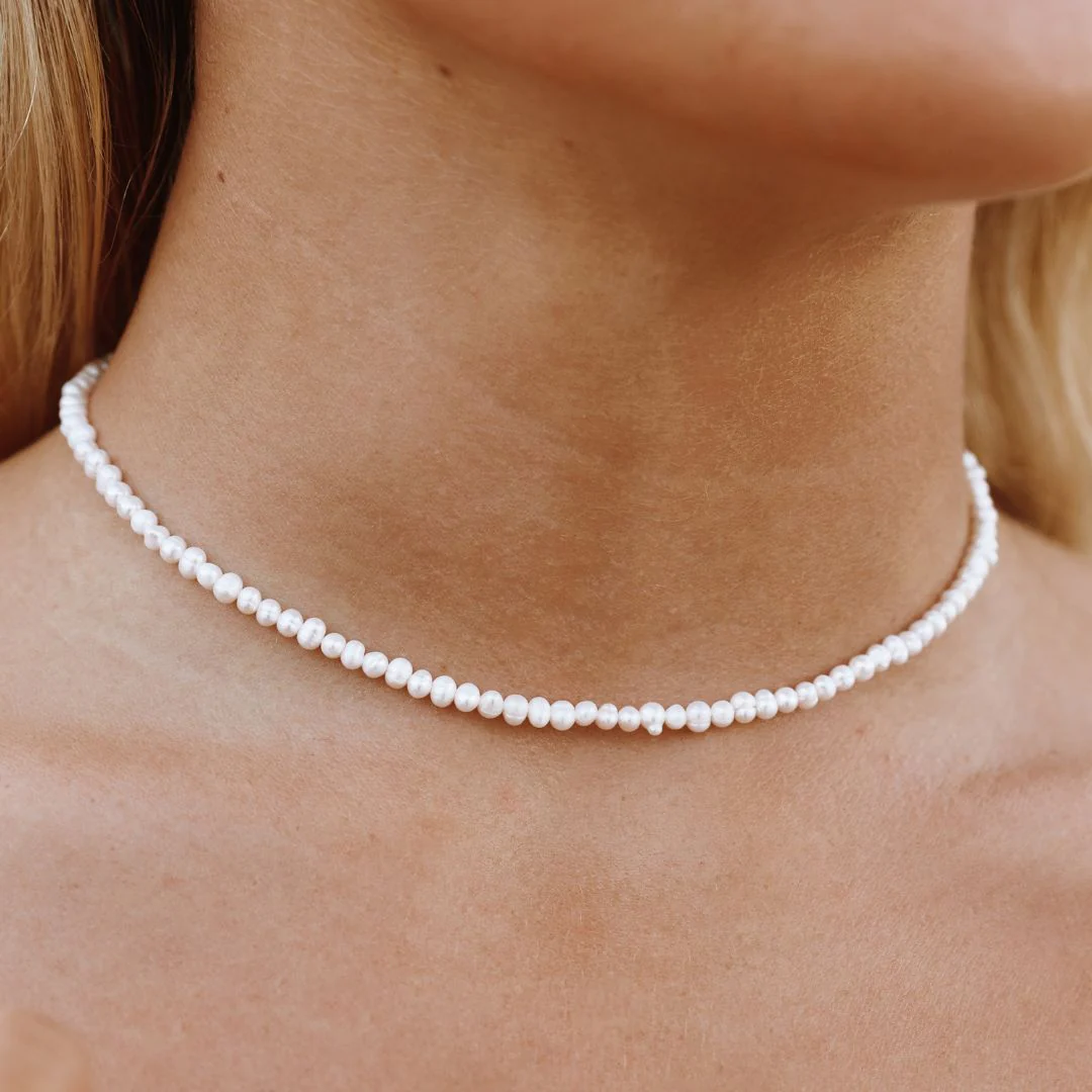 Collier mini perles