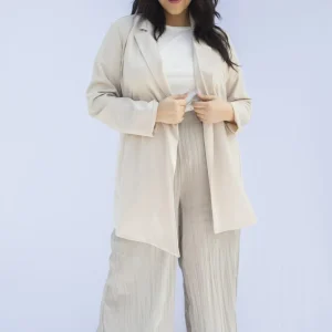 Veste fluide longue Grande Taille