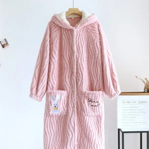 Peignoir Pilou Pilou rose clair