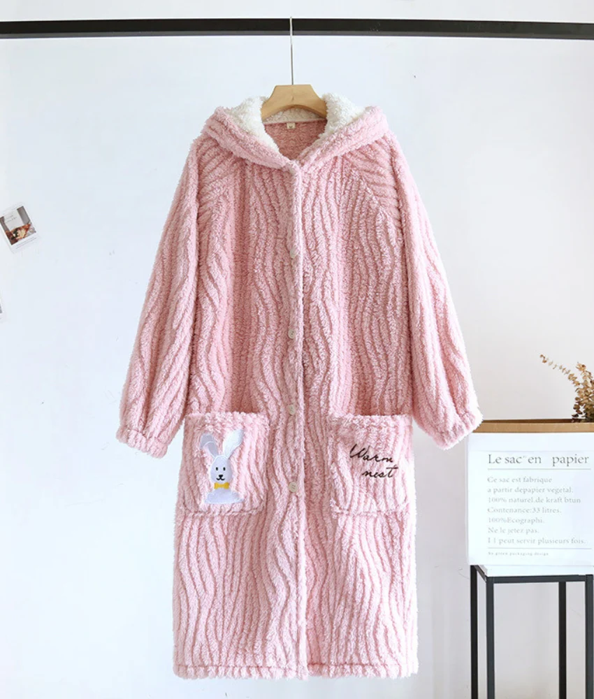 Peignoir Pilou Pilou rose clair