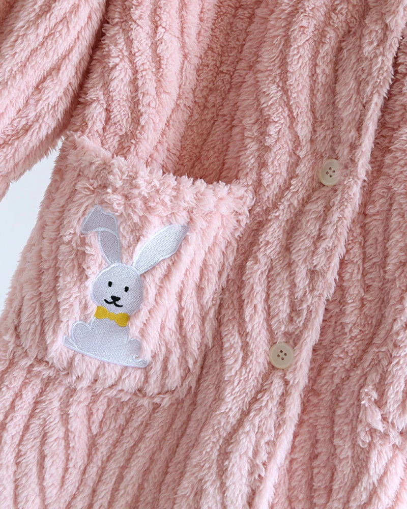 Peignoir Pilou Pilou rose clair – Image 6