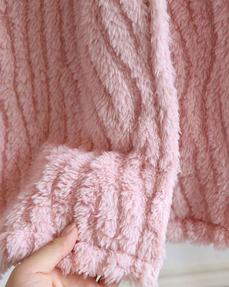 Peignoir Pilou Pilou rose clair – Image 9