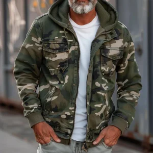 Antoine | Veste avec motif camouflage