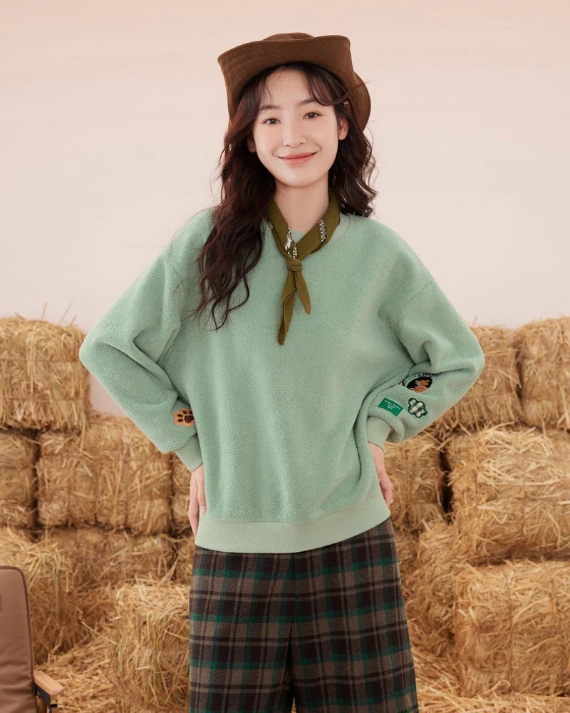 Pull Pilou Pilou vert – Image 2