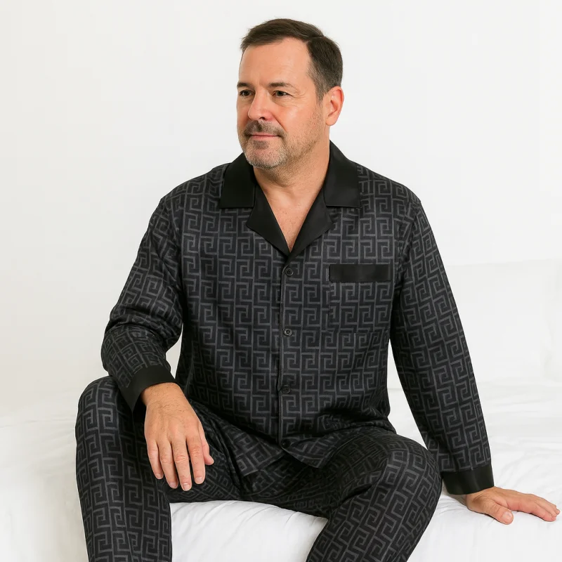 Pyjama Effet Satin – Image 2