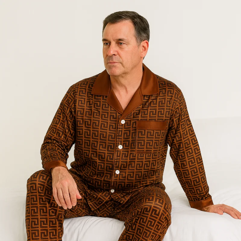 Pyjama Effet Satin – Image 4