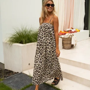 Ina™ | La Robe Maxi Léopard