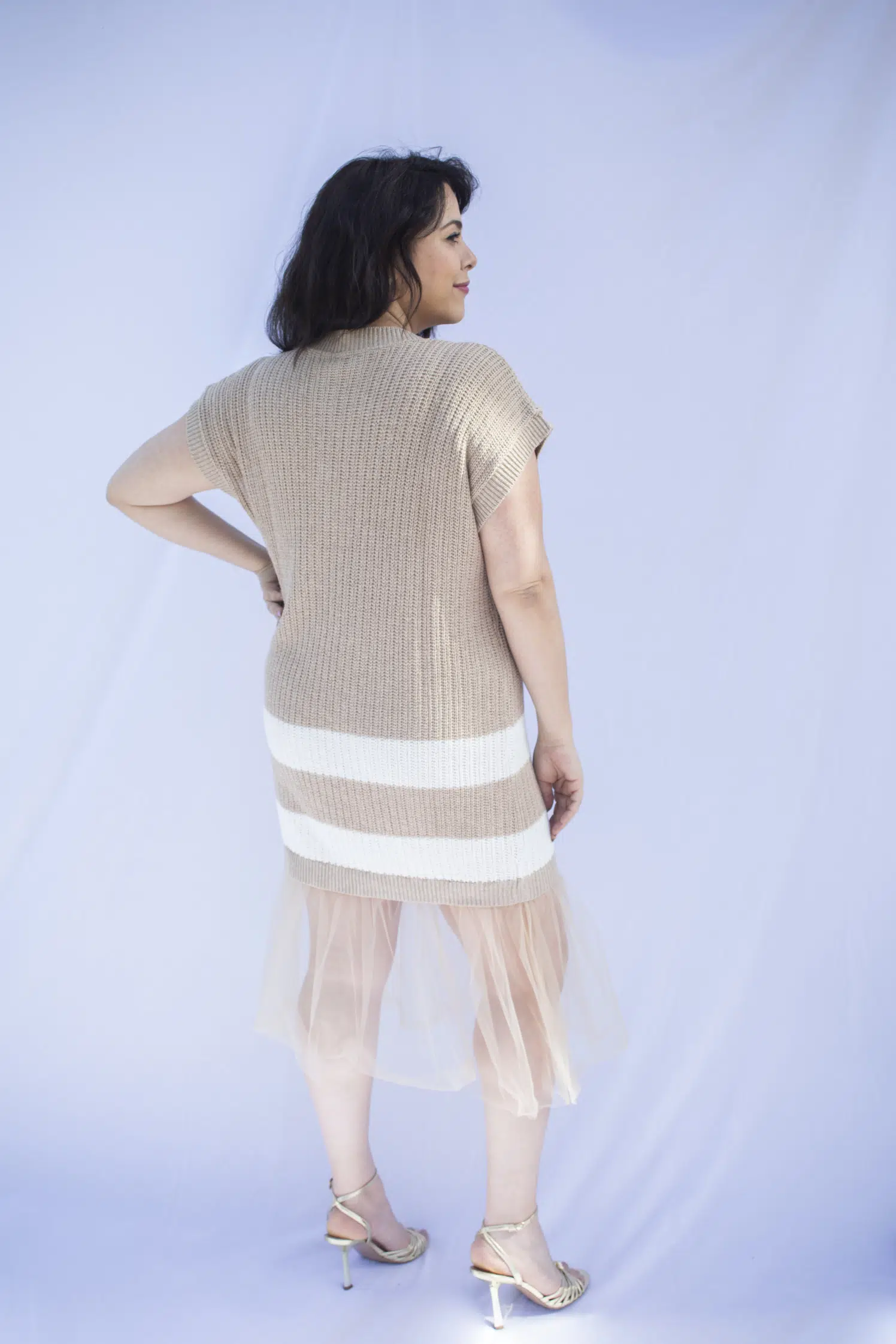 Robe avec tulle Grande Taille – Image 5