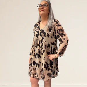 Robe léopard CLEMENCE