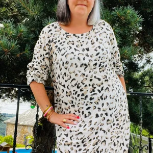 Robe léopard "Nana"