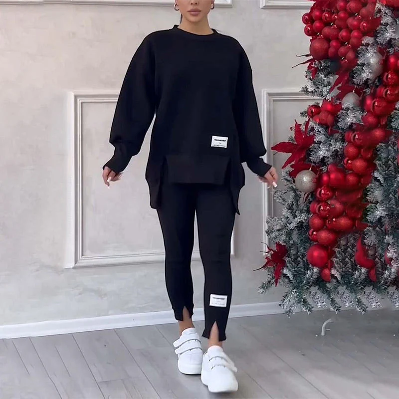 Monique | Ensemble décontracté de sweat-shirt et leggings pour femmes