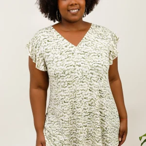 Top Fluide Femme Grande Taille