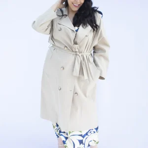 Trench-coat long Grande Taille