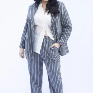 Veste en lin Grande Taille: Franceska