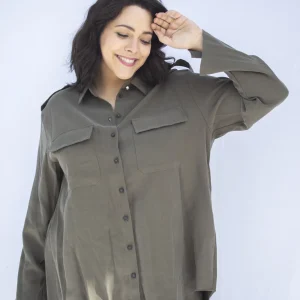 veste chemise Grande Taille: Susy